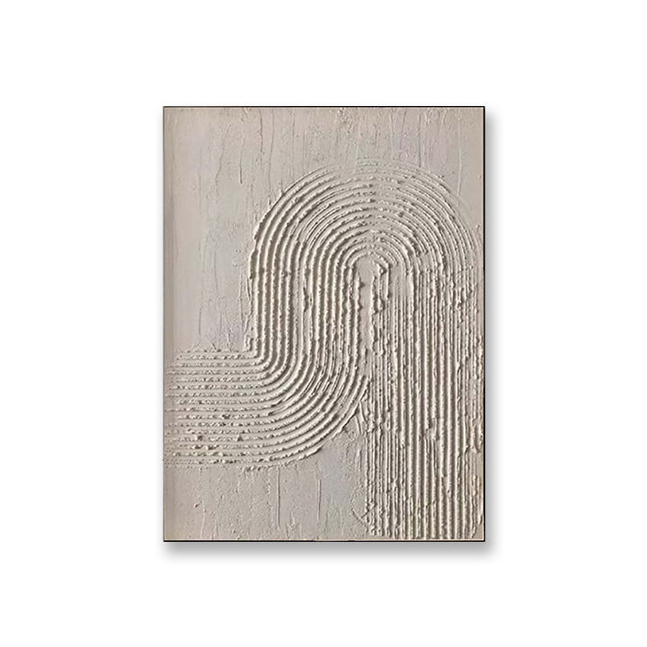 Beige & Brown Minimalist Painting #BBM 010