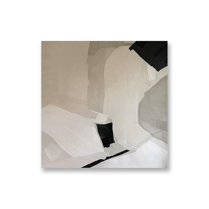 Grey Minimalist Abstract Painting #GM 001