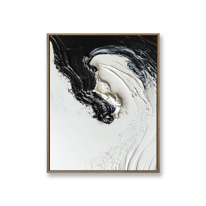 Textured Black & White Abstract-wp240158