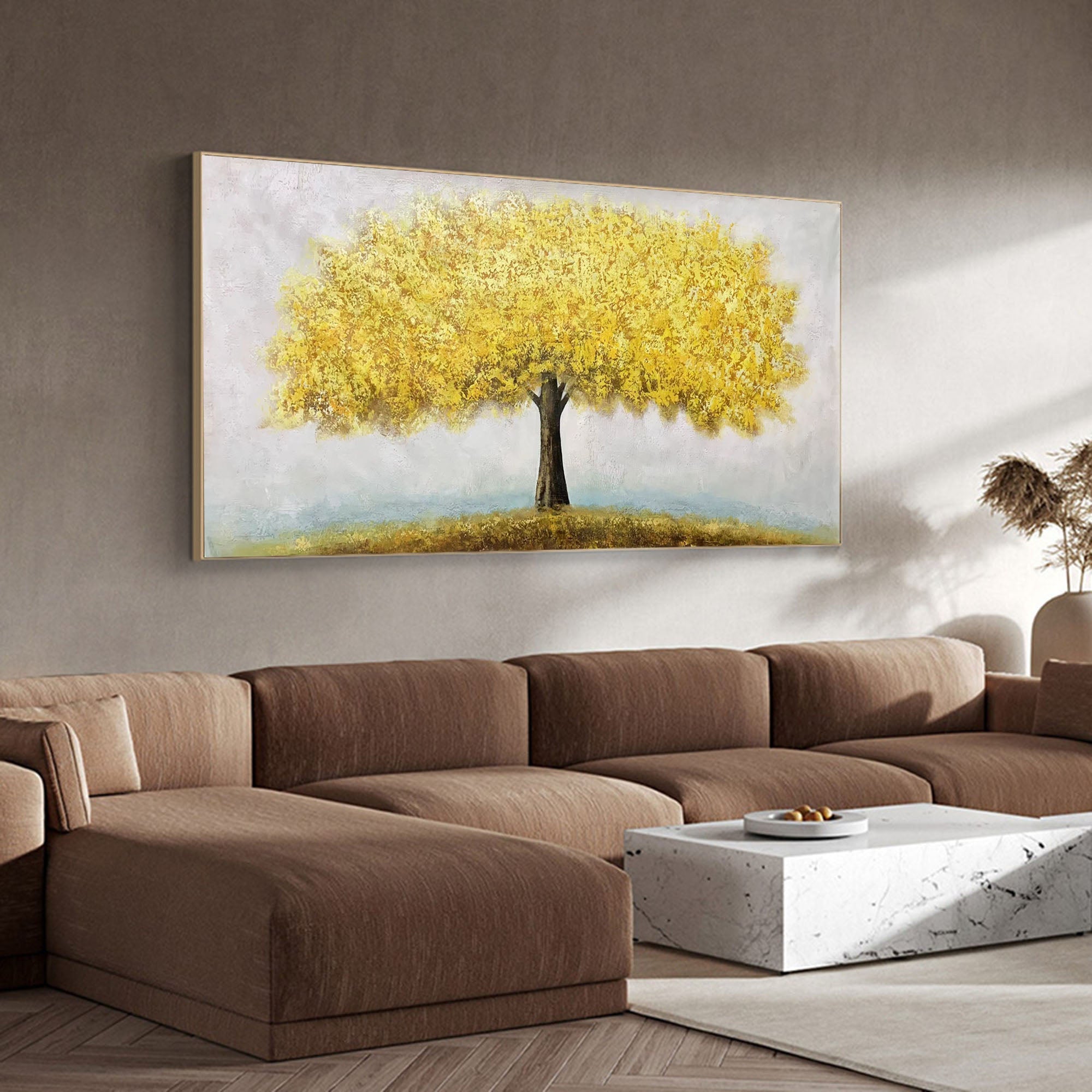 Golden Blooming Tree