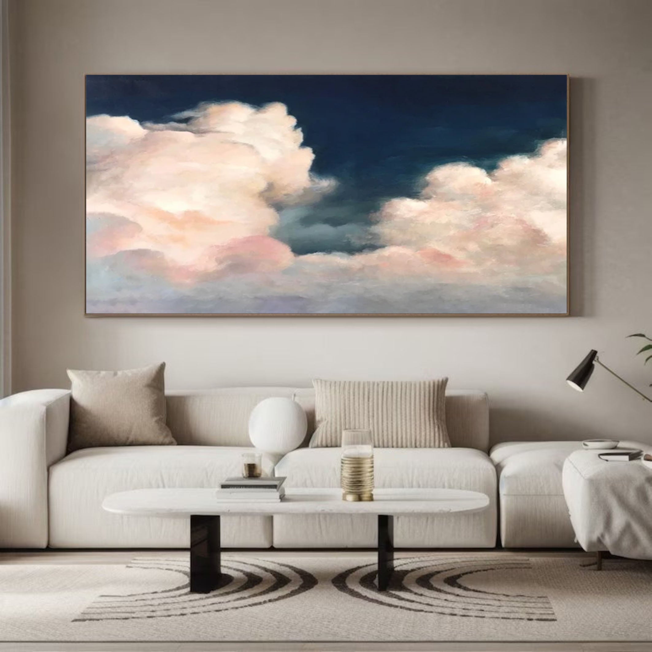 Cloud Reverie: Serene Sky Canvas