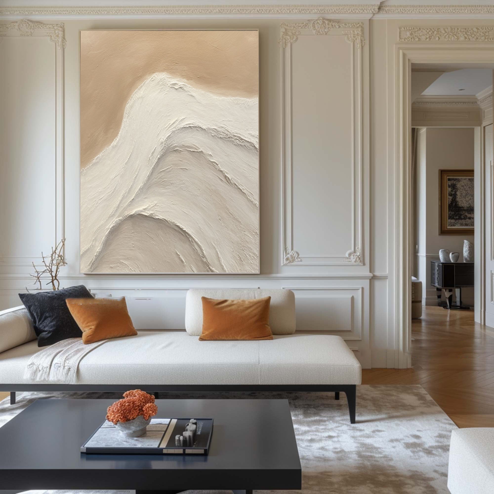 Ethereal Waves: Sand Dune Canvas