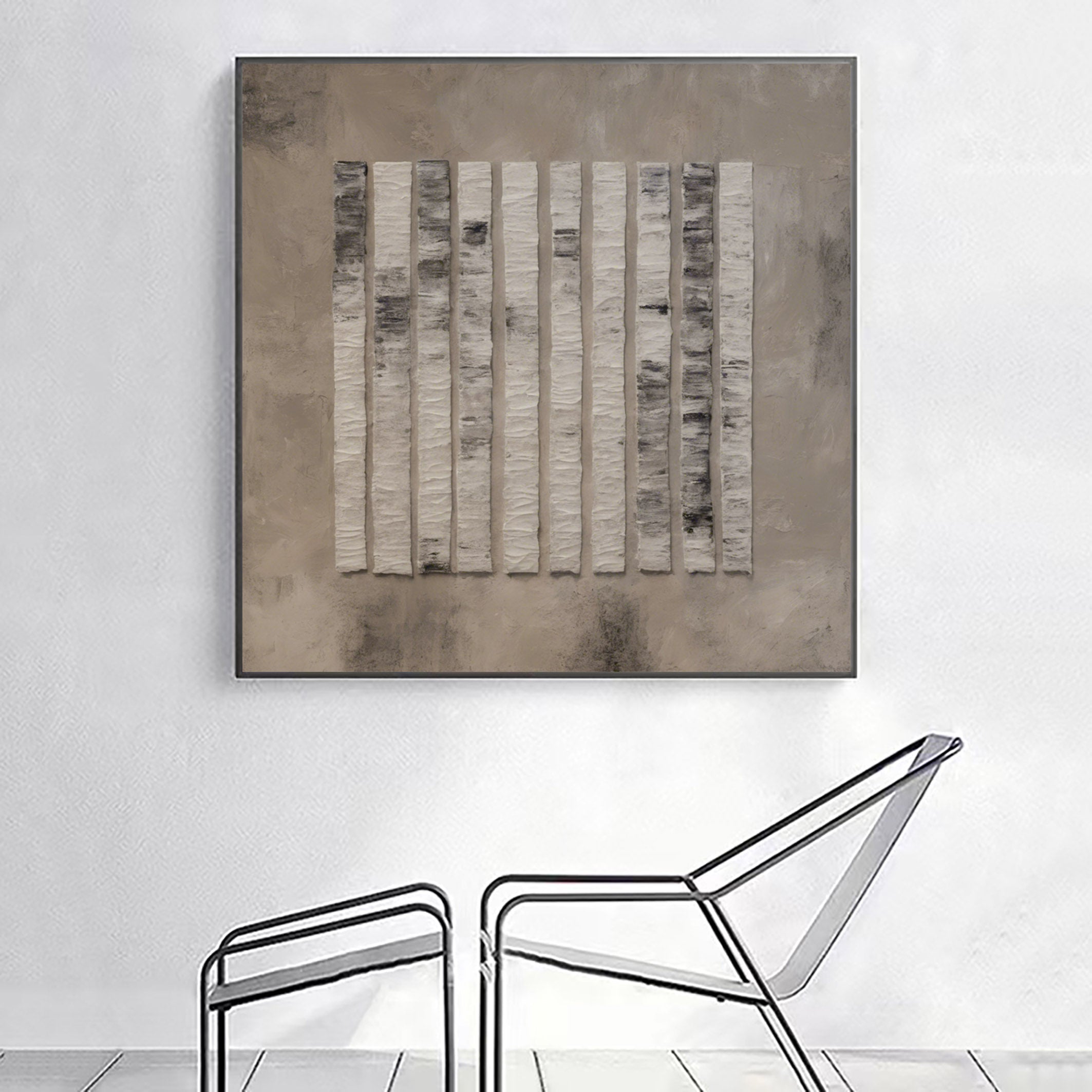 Vertical Rhythm: Abstract Wall Art