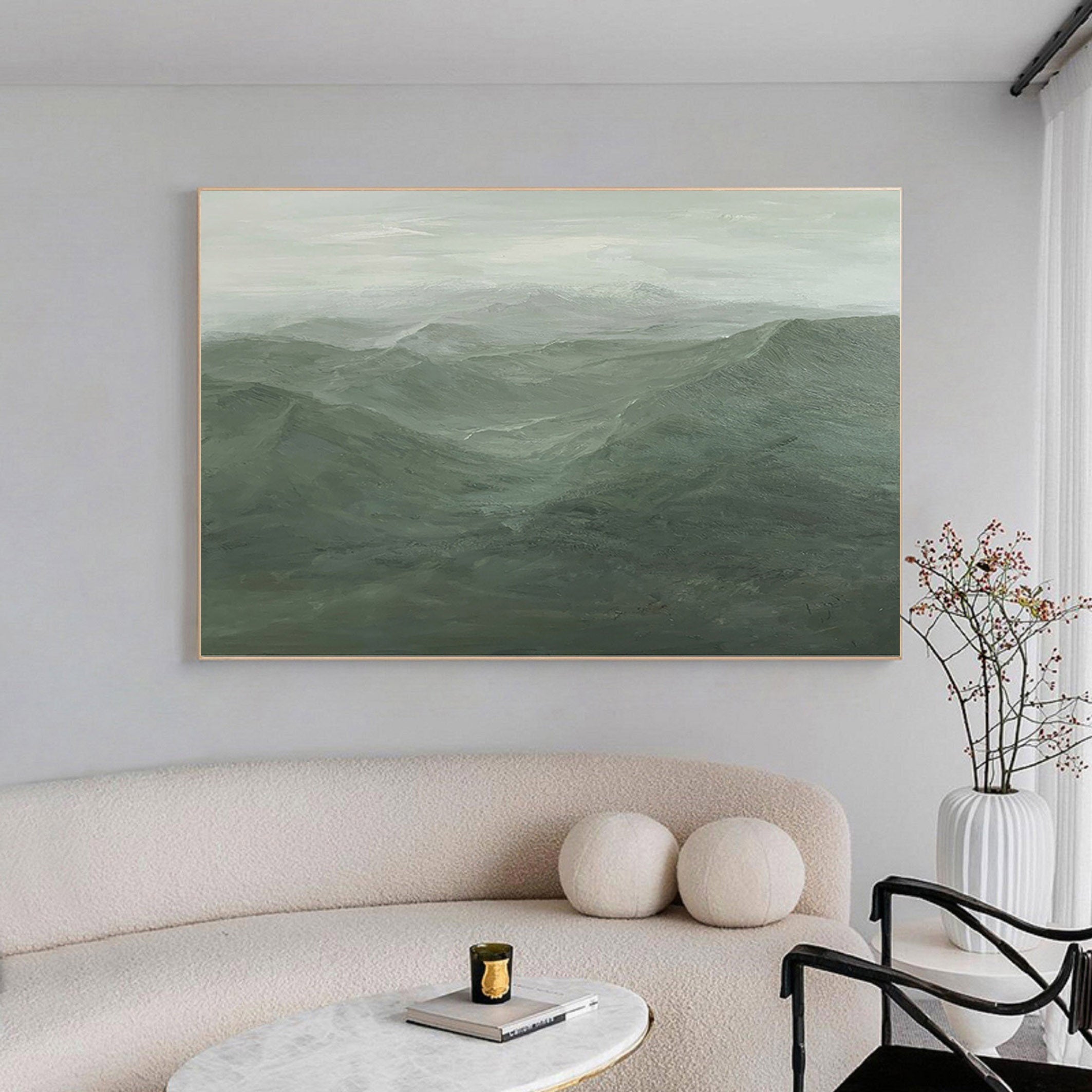 Eternal Hills: Serene Landscape Art