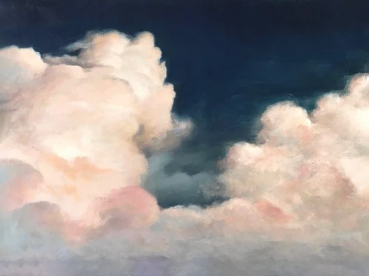 Cloud Reverie: Serene Sky Canvas