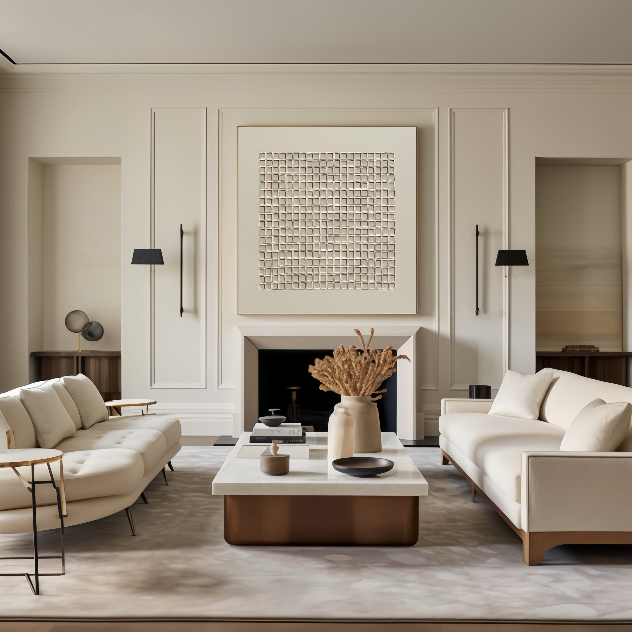 Orderly Depth: Geometric Canvas