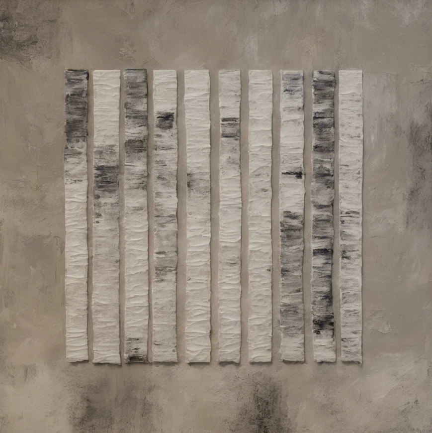 Vertical Rhythm: Abstract Wall Art