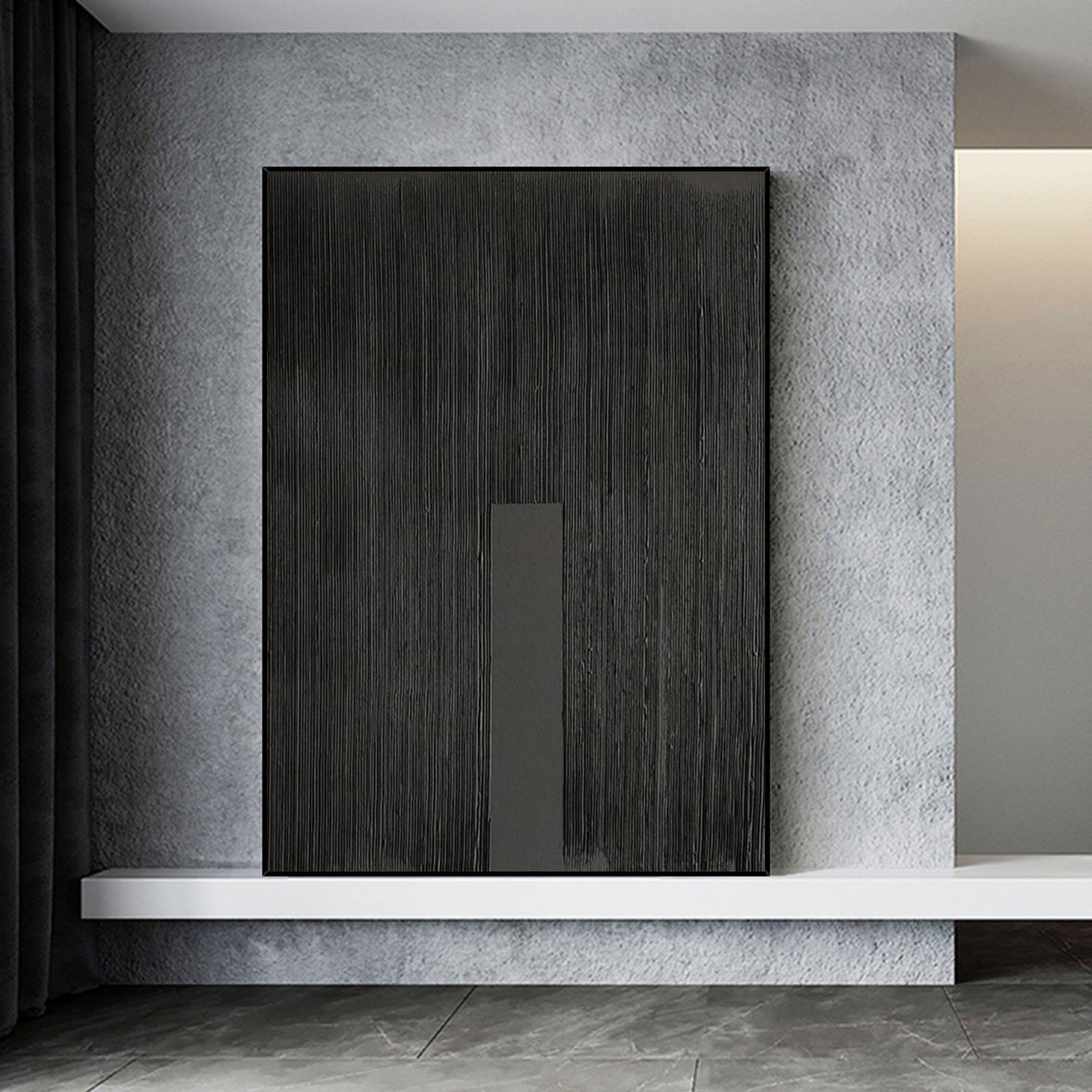 Monolith: Vertical Black Serenity