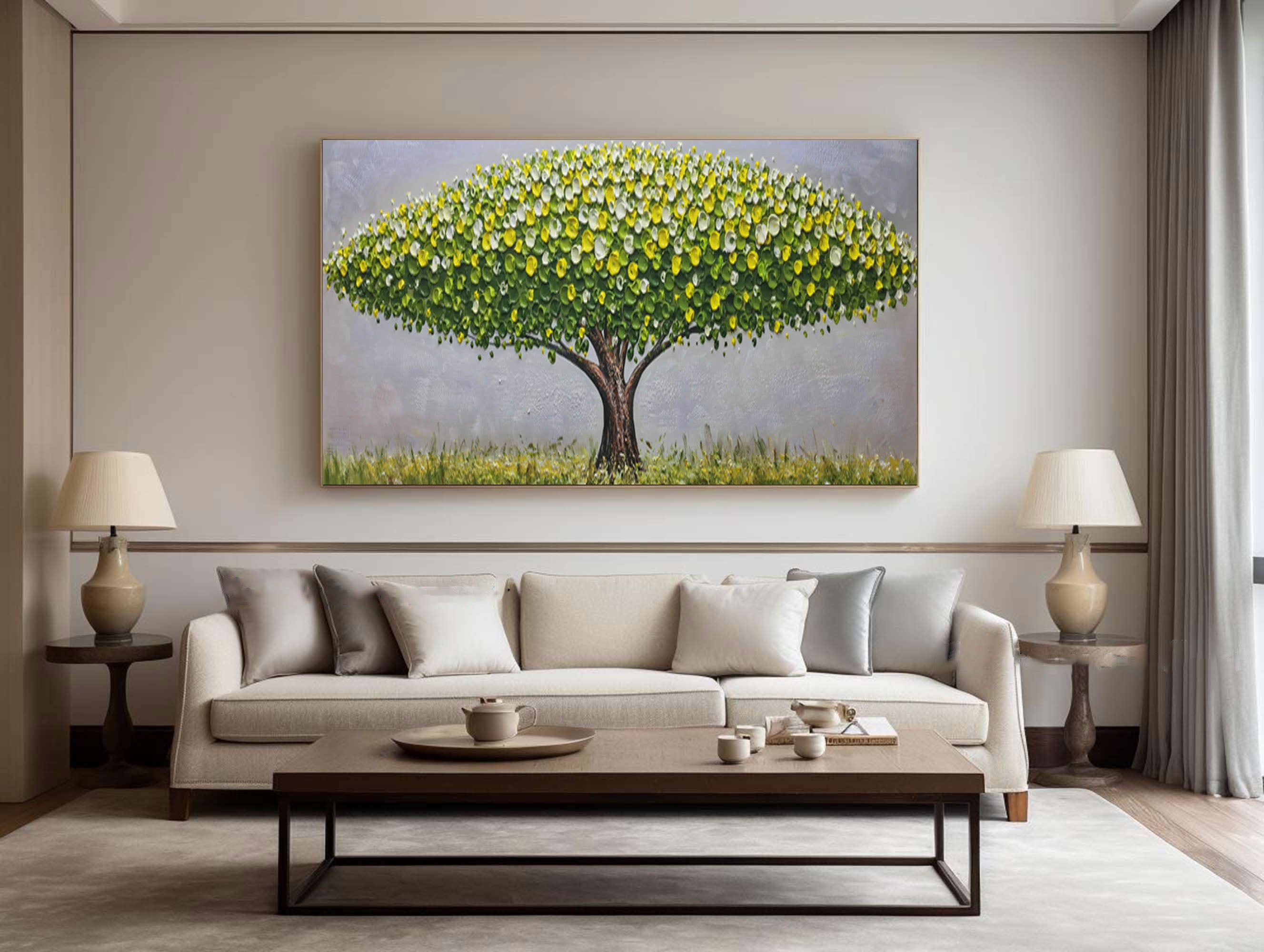 Tree of Life: Vibrant Nature Canvas