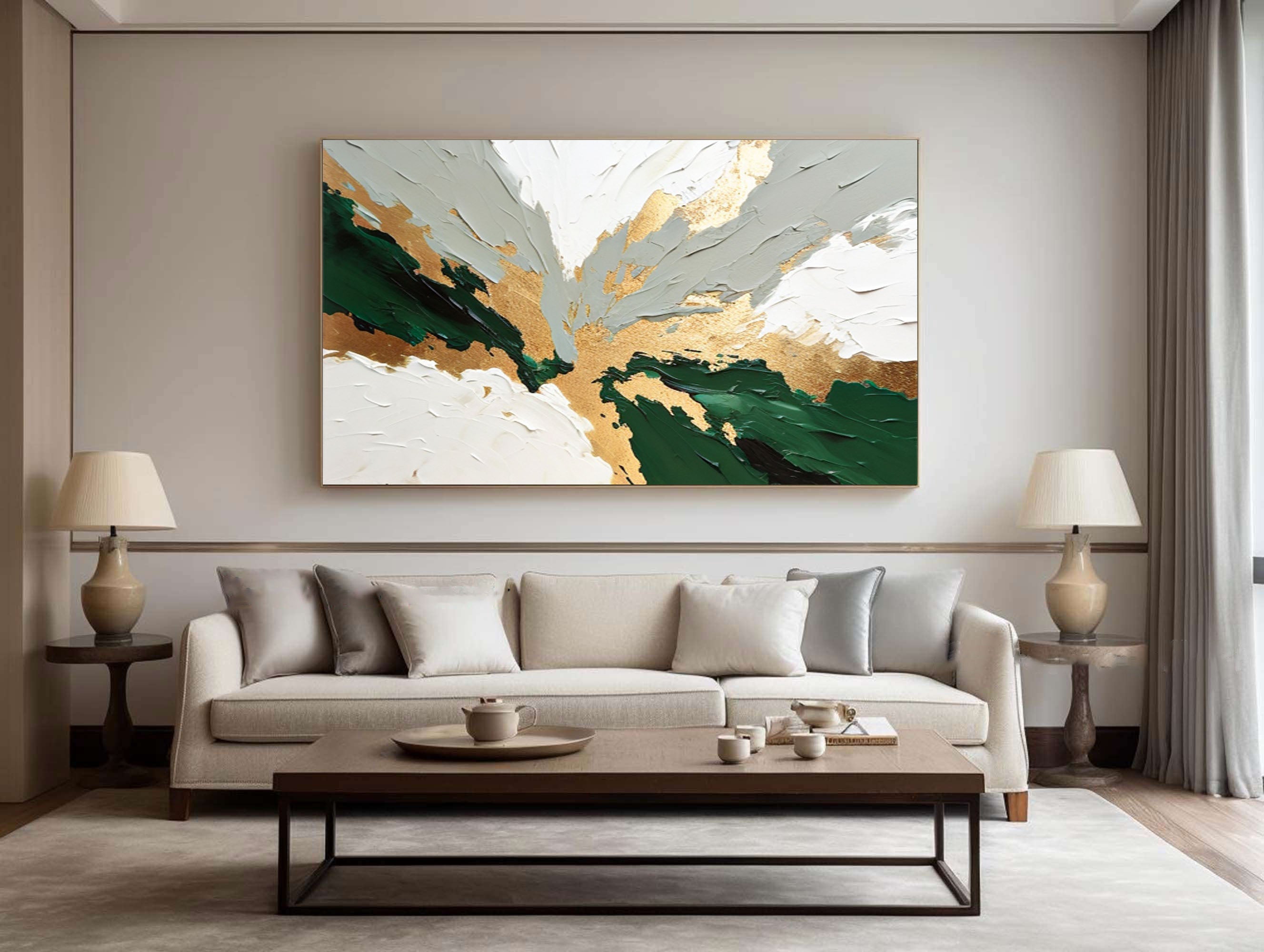 Emerald Fusion: Abstract Canvas