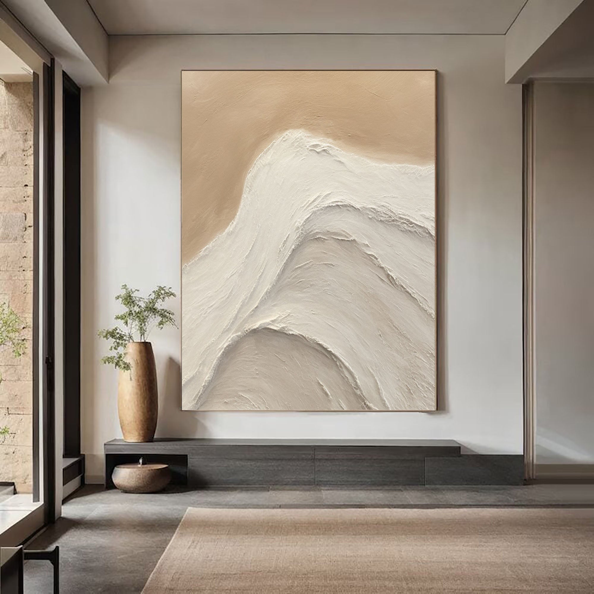 Ethereal Waves: Sand Dune Canvas