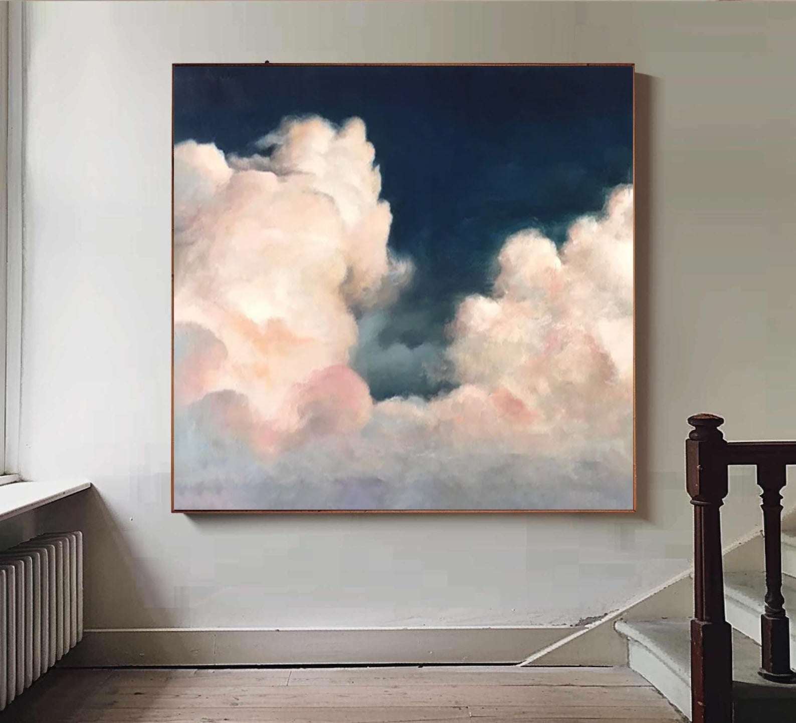 Cloud Reverie: Serene Sky Canvas