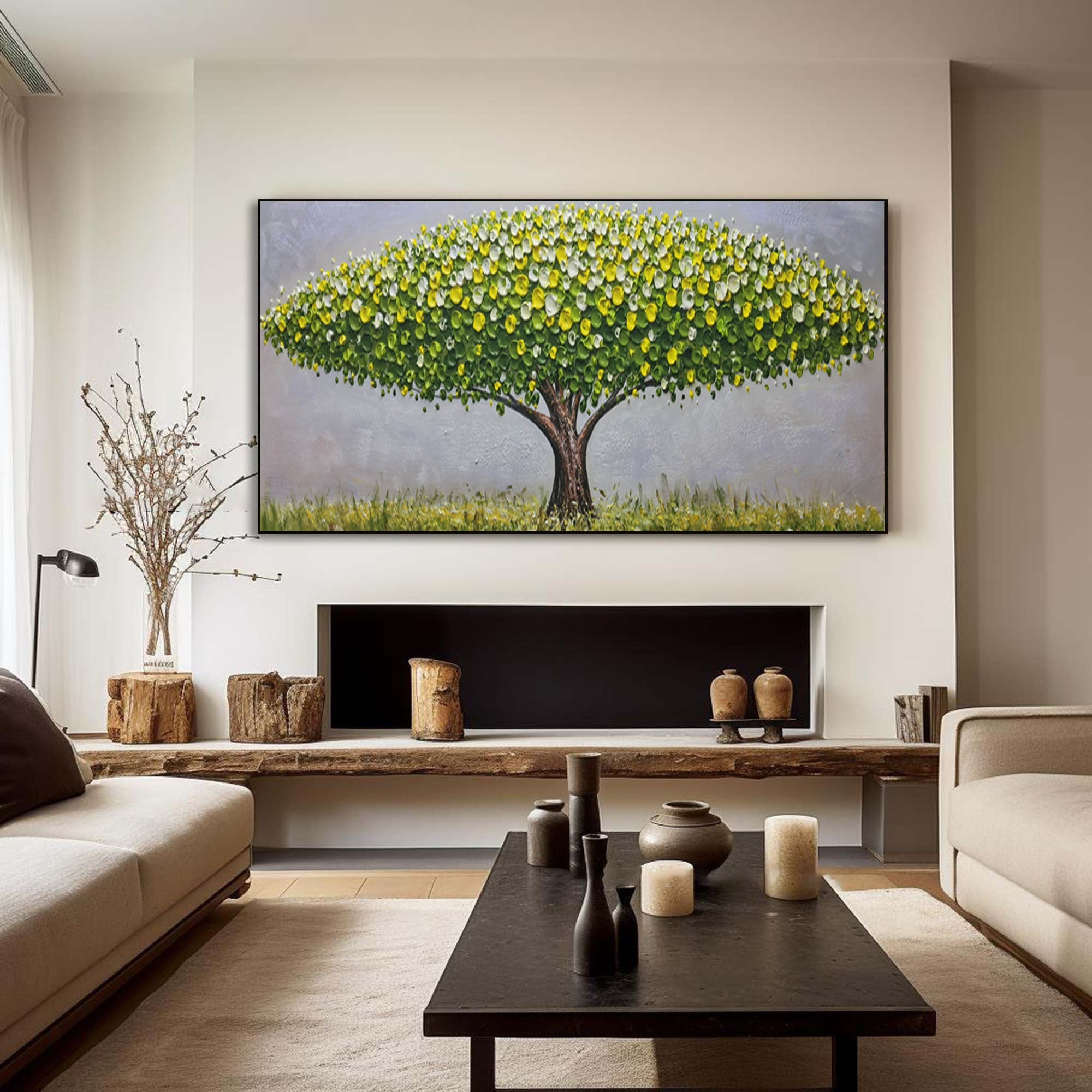 Tree of Life: Vibrant Nature Canvas