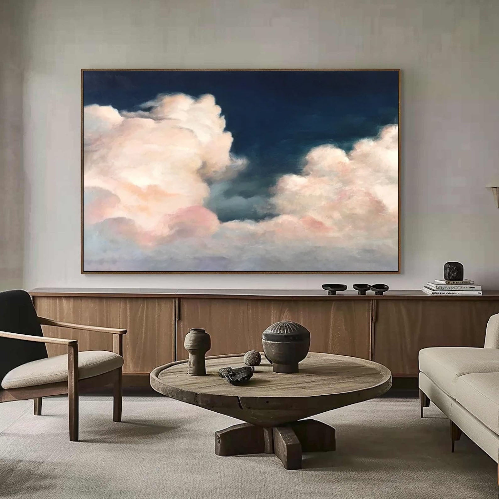 Cloud Reverie: Serene Sky Canvas