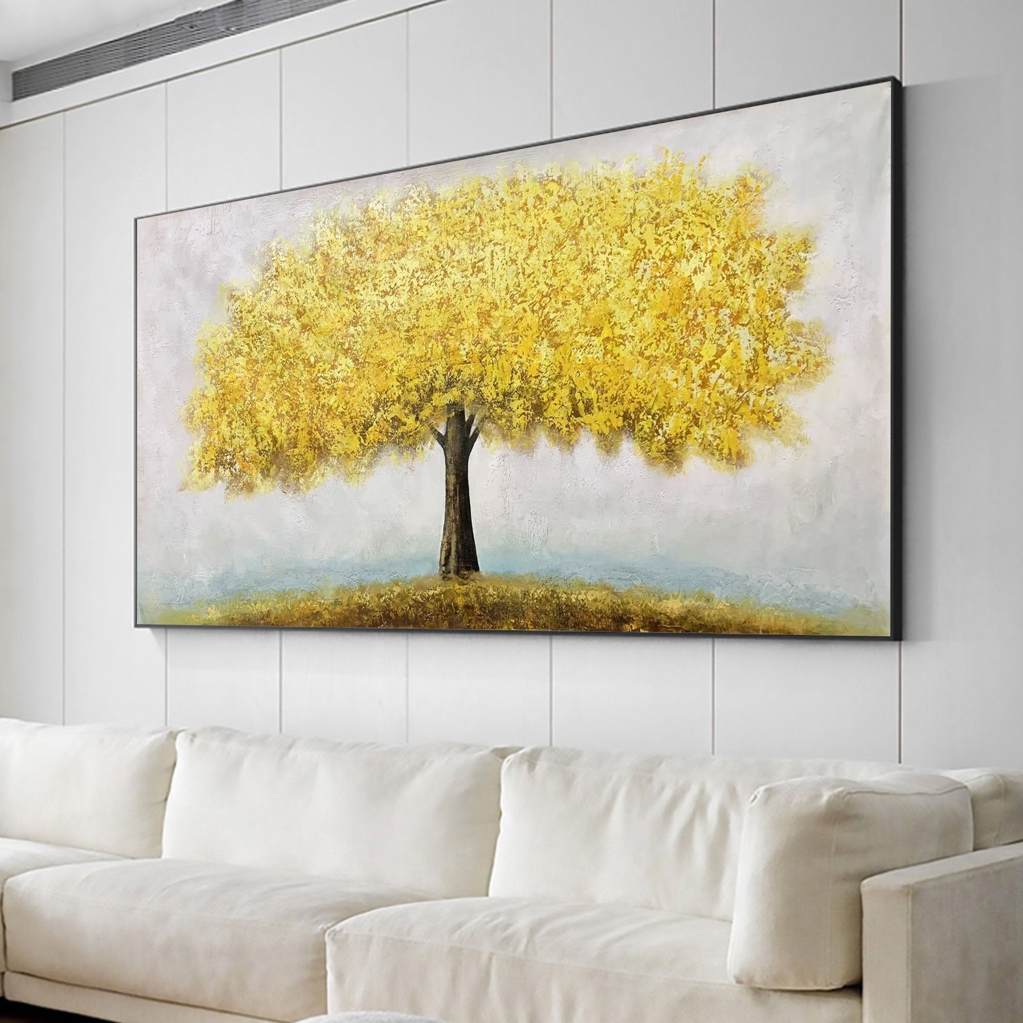 Golden Blooming Tree