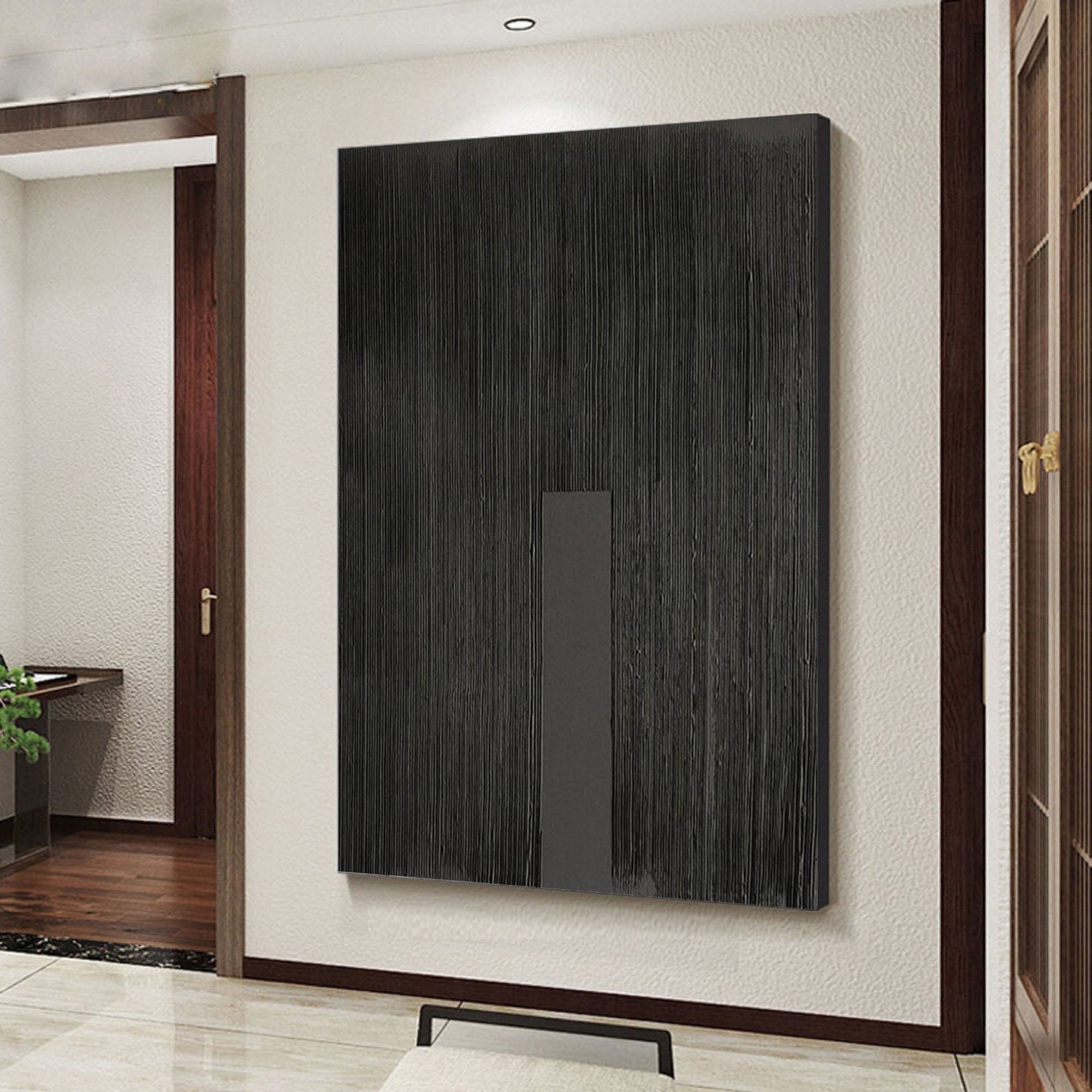 Monolith: Vertical Black Serenity