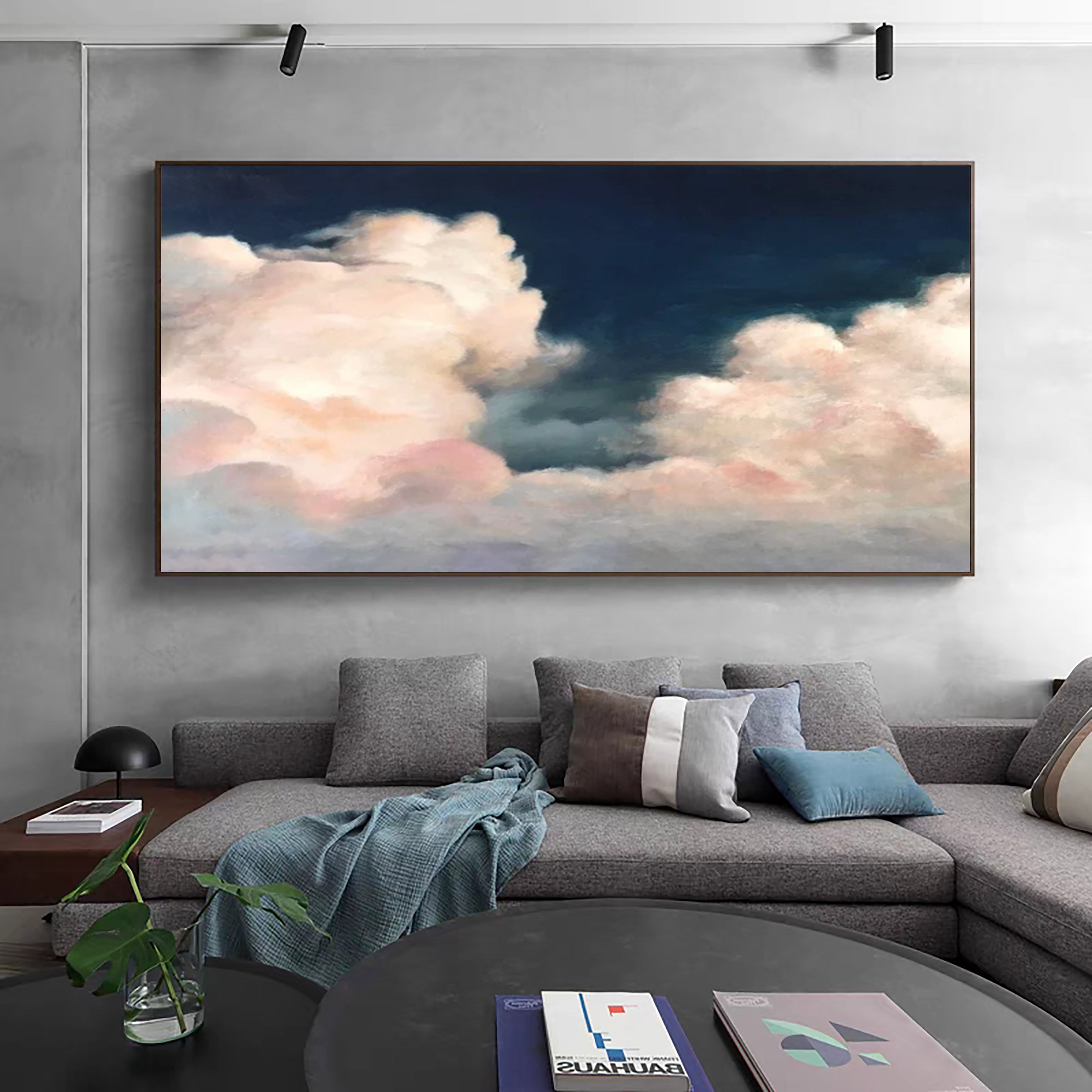 Cloud Reverie: Serene Sky Canvas