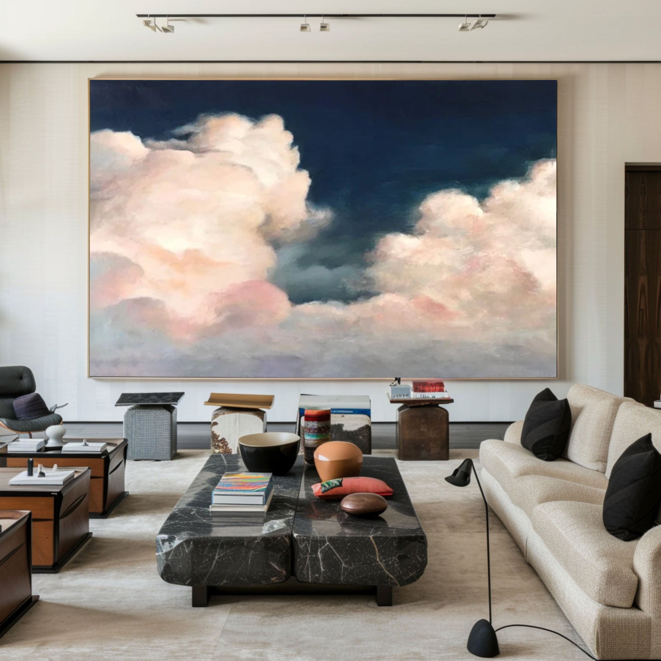 Cloud Reverie: Serene Sky Canvas