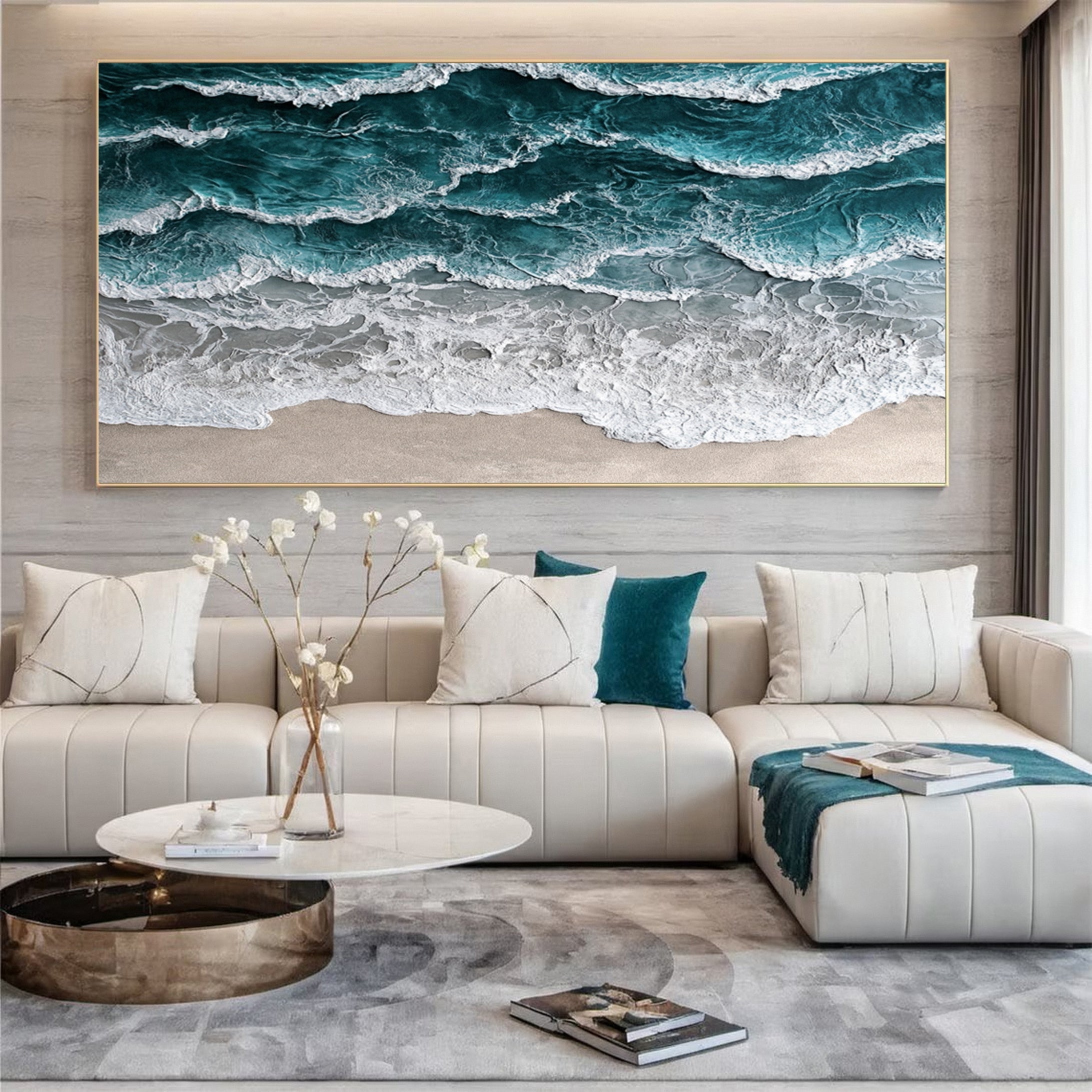 Ocean Horizon: Coastal Art Decor