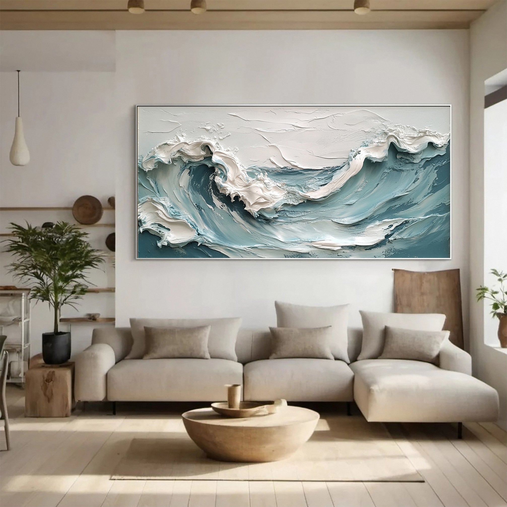 Wave Crest: Dynamic Ocean Canvas