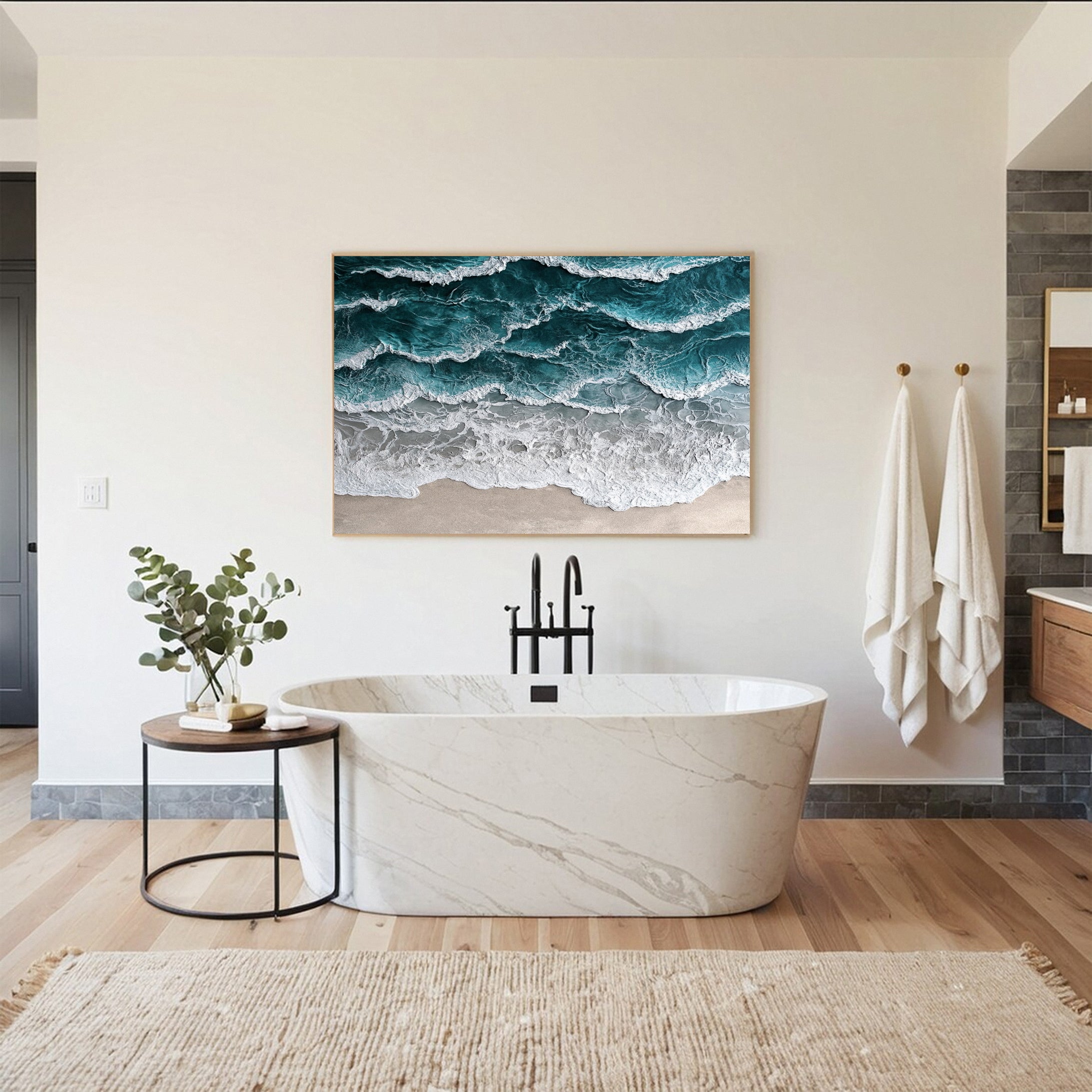 Ocean Horizon: Coastal Art Decor