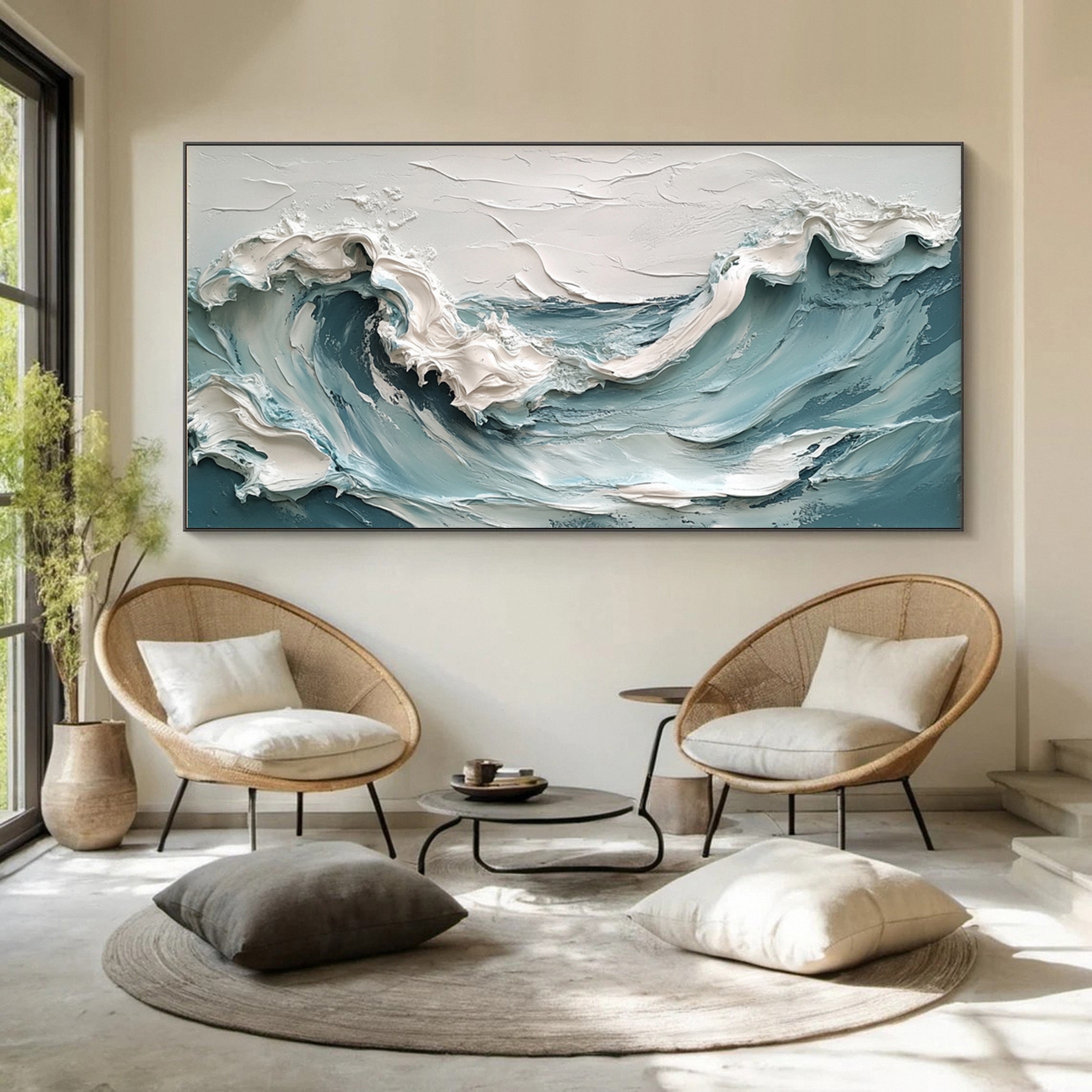 Wave Crest: Dynamic Ocean Canvas