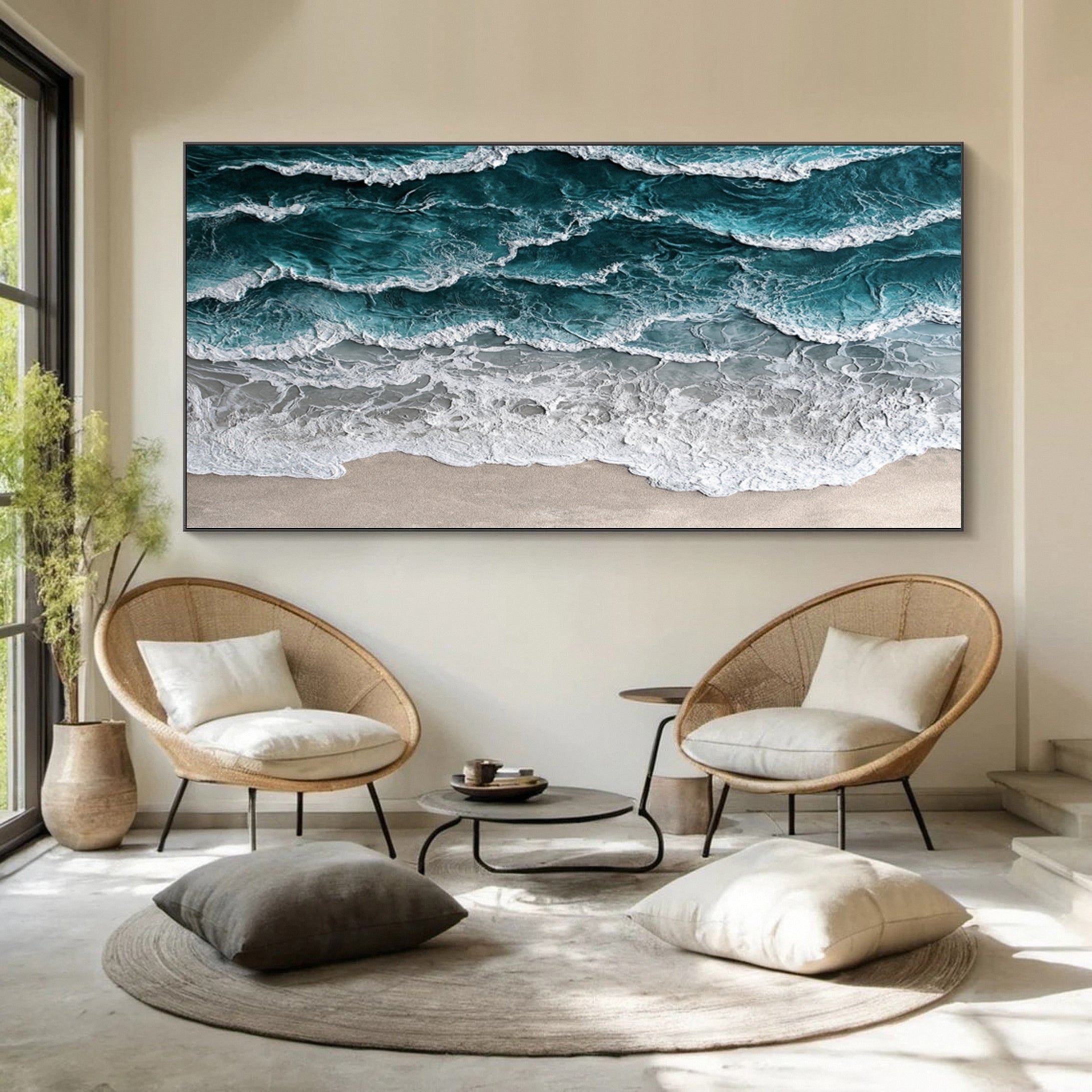 Ocean Horizon: Coastal Art Decor