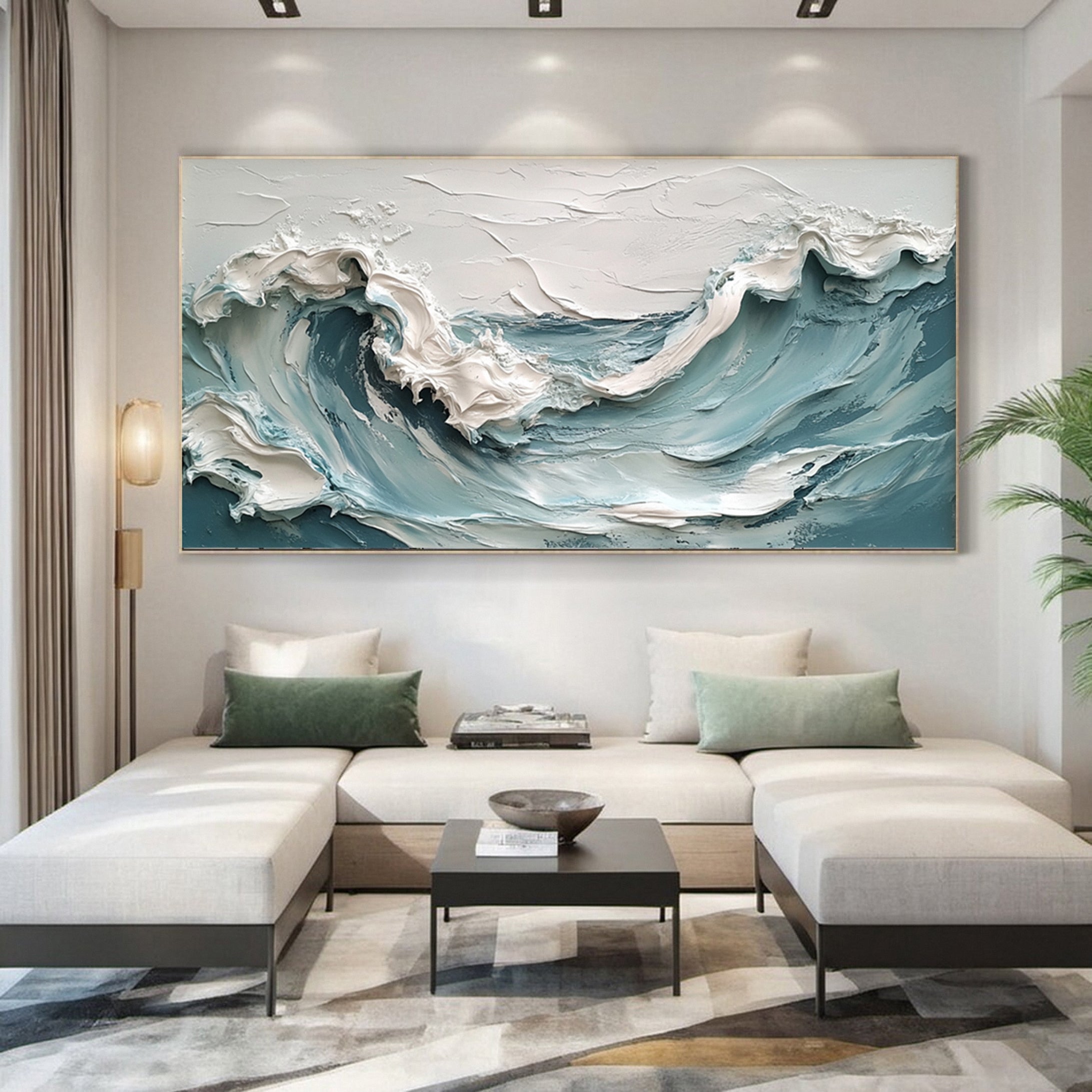 Wave Crest: Dynamic Ocean Canvas