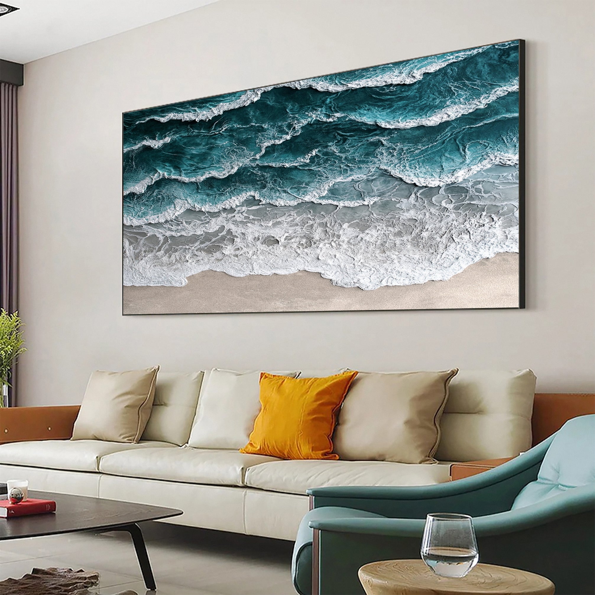 Ocean Horizon: Coastal Art Decor