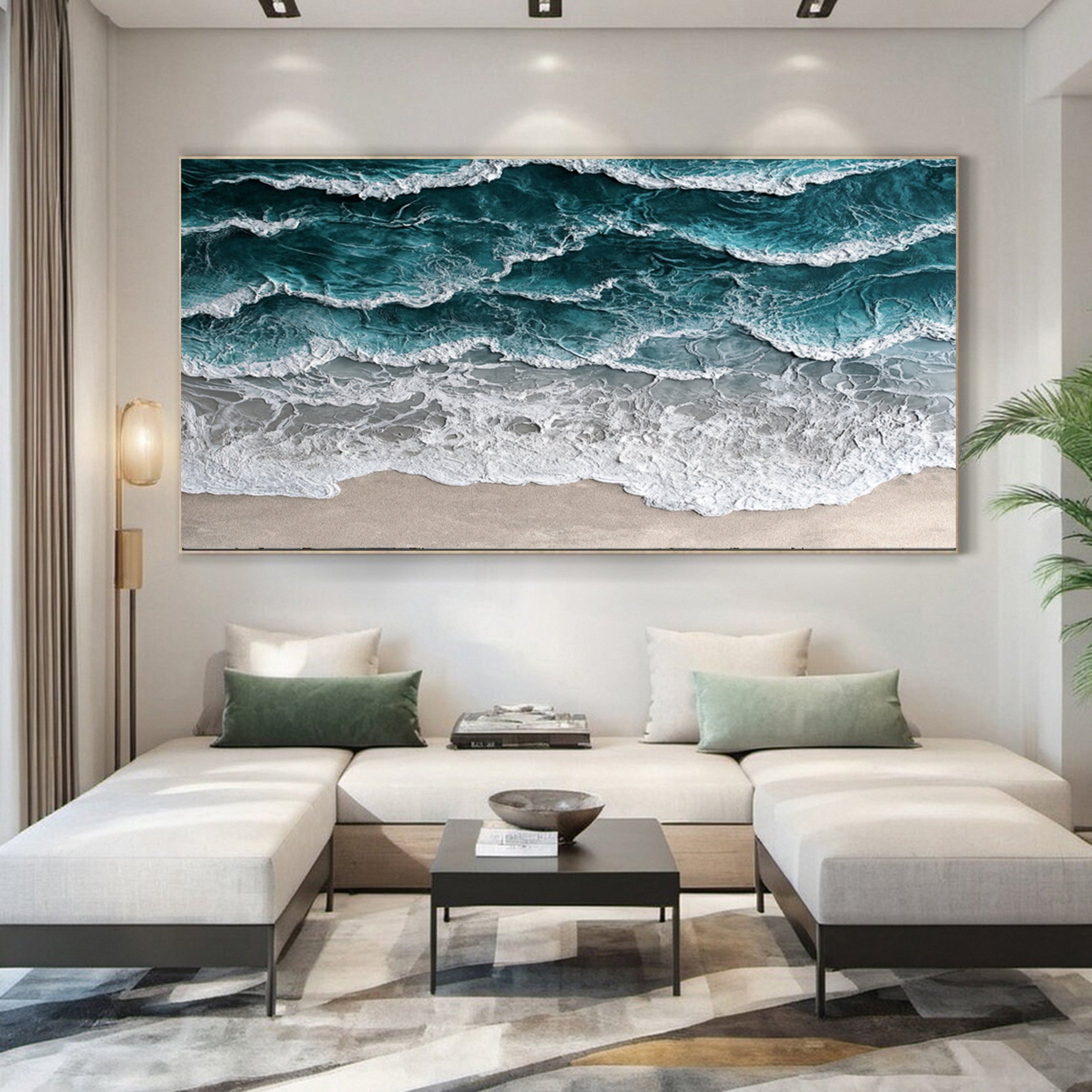 Ocean Horizon: Coastal Art Decor