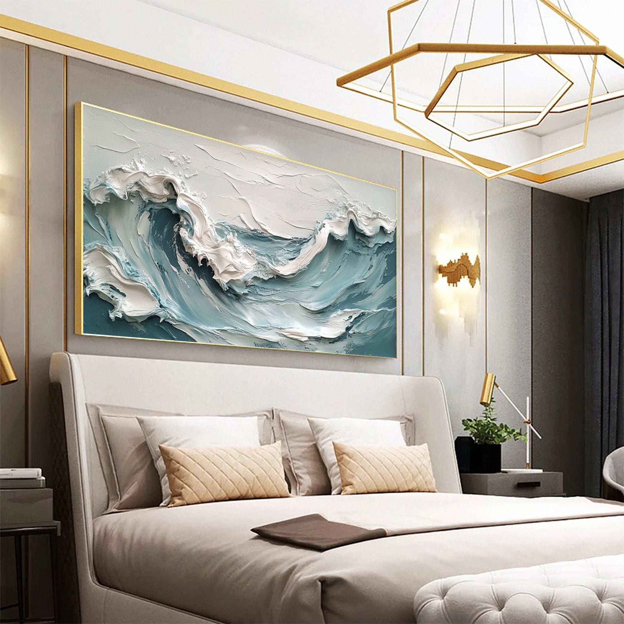 Wave Crest: Dynamic Ocean Canvas