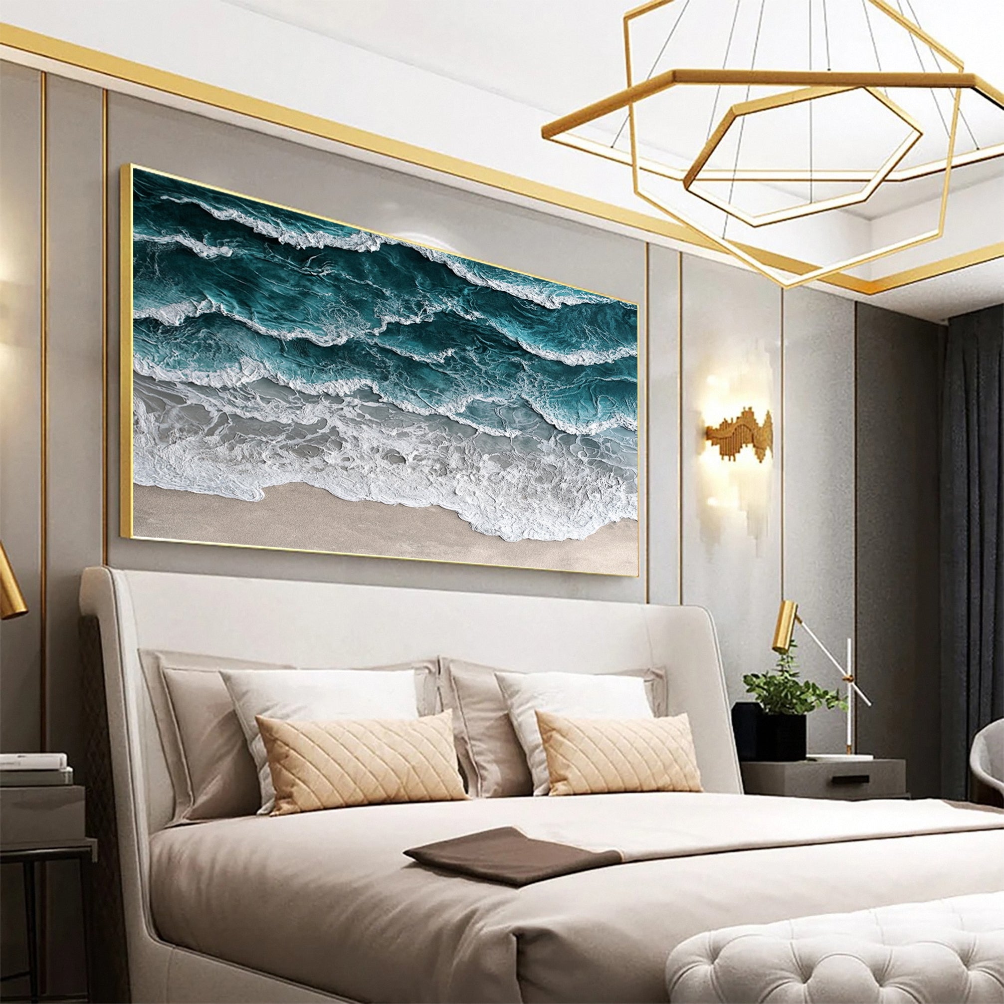 Ocean Horizon: Coastal Art Decor