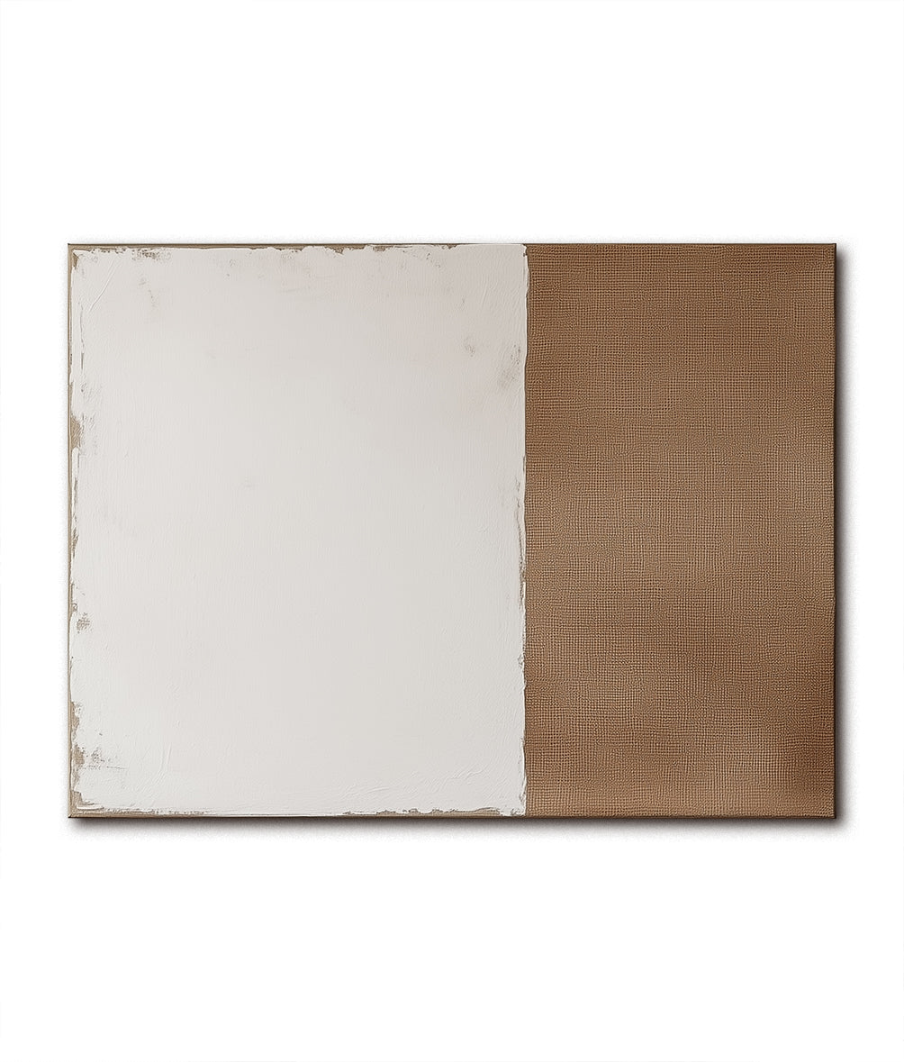 Sandline – Minimalist Neutral Texture Canvas Art
