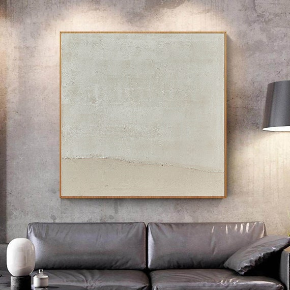 Serene Sands: Minimalist Canvas