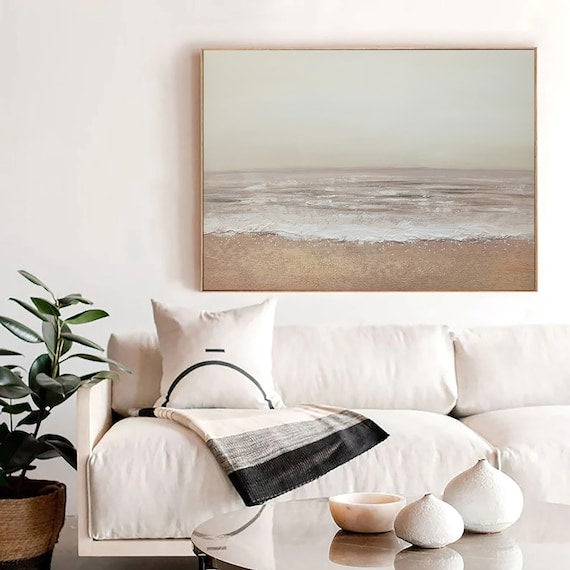 Tranquil Shoreline: Soft Sands