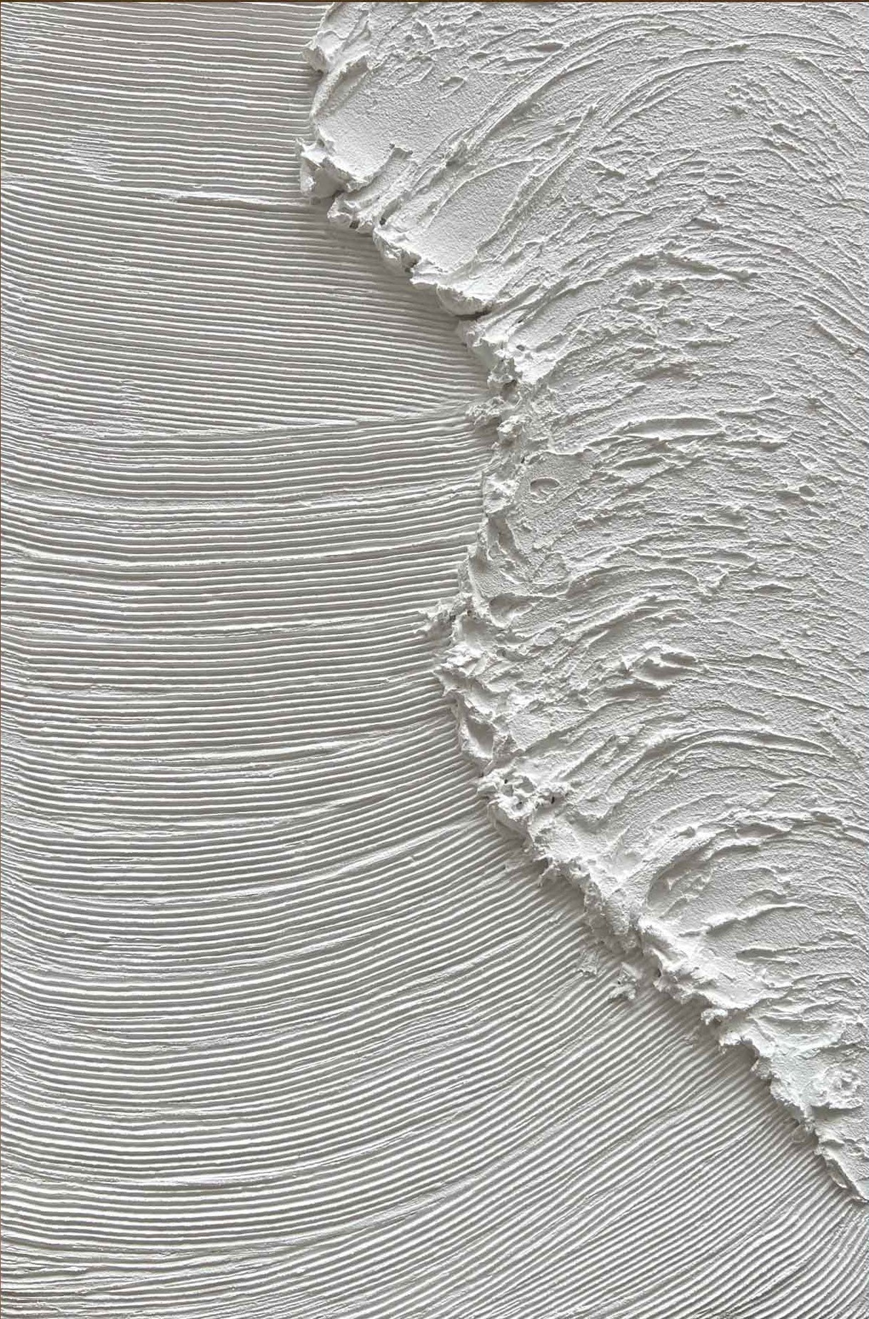 White Minimalist Painting #WM 004