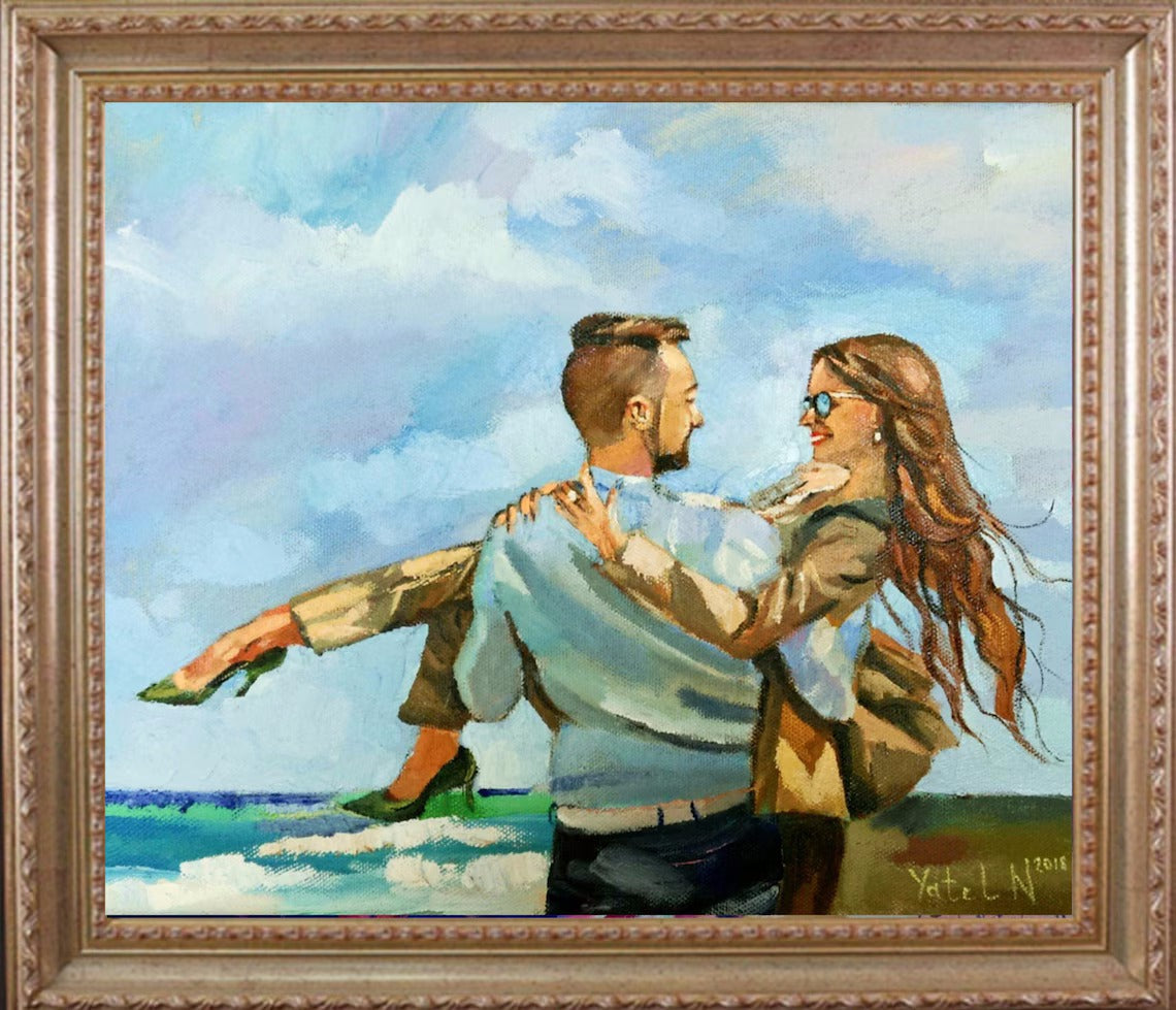 Custom Oil Painting Portraits from Your Photos - Family & Pets#12