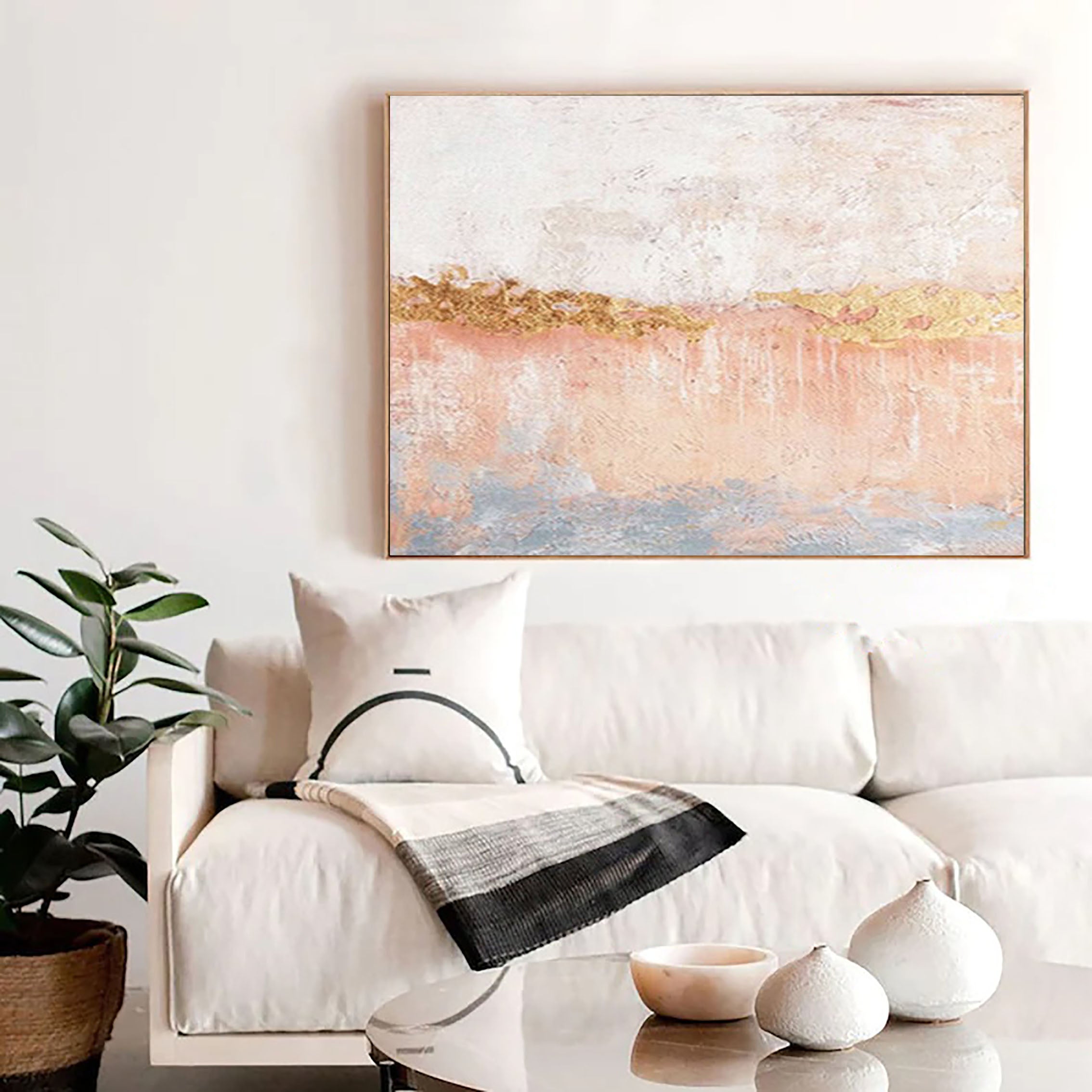 Blush Horizon: Pastel Elegance